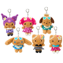 Charger l&#39;image dans la galerie, Sanrio Plush Doll Keychain (Summer Vacation)
