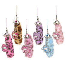 Load image into Gallery viewer, Japan Sanrio Plush Tail Mobile Strap Charm (Sanrio Gal Cat)
