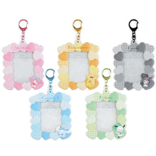 Lade das Bild in den Galerie-Viewer, Japan Sanrio  Photo Card Holder Pass Case Keychain - Heart
