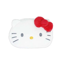 Cargar imagen en el visor de la galería, Japan Sanrio Kuromi / Hangyodon / Bad Badtz Maru / Hello Kitty Plush Pouch with Mirror (Face)
