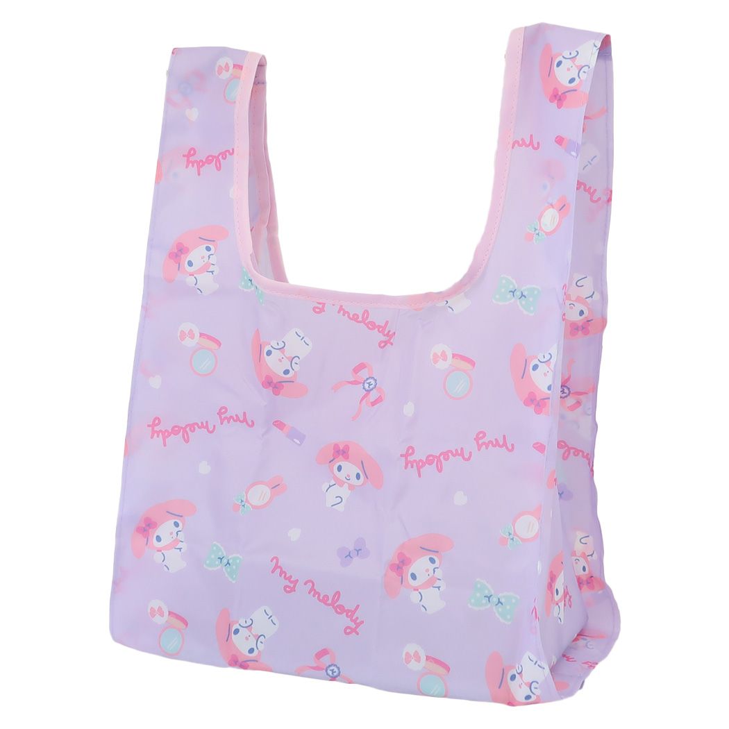 Japan Sanrio My Melody Eco Shopping Tote Bag (Logo) S