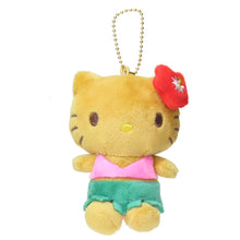Carregar imagem no visualizador da galeria, Japan Sanrio Hello Kitty Plush Doll Keychain (Sunburn)

