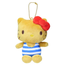 Carregar imagem no visualizador da galeria, Japan Sanrio Hello Kitty Plush Doll Keychain (Sunburn)

