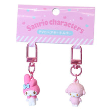 이미지를 갤러리 뷰어에 로드 , Japan Sanrio Pair Mascot Keychain

