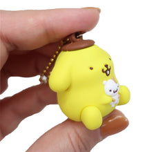 이미지를 갤러리 뷰어에 로드 , Japan Sanrio PVC Mascot Keychain
