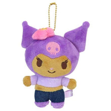 이미지를 갤러리 뷰어에 로드 , Japan Sanrio Plush Doll Keychain (Sunburn)
