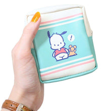 Carregar imagem no visualizador da galeria, Japan Sanrio Tuxedo Sam / Pochacco / Marron Cream / Kuromi / Hangyodon / Pompompurin / Little Twin Stars / Patty and Jimmy / Cinnamoroll / Cheery Chums Coin Purse Small Pouch (Fancy Retro)
