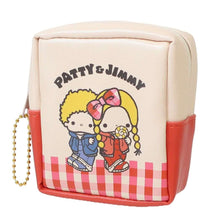 Lade das Bild in den Galerie-Viewer, Japan Sanrio Tuxedo Sam / Pochacco / Marron Cream / Kuromi / Hangyodon / Pompompurin / Little Twin Stars / Patty and Jimmy / Cinnamoroll / Cheery Chums Coin Purse Small Pouch (Fancy Retro)
