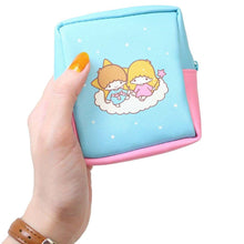 Load image into Gallery viewer, Japan Sanrio Tuxedo Sam / Pochacco / Marron Cream / Kuromi / Hangyodon / Pompompurin / Little Twin Stars / Patty and Jimmy / Cinnamoroll / Cheery Chums Coin Purse Small Pouch (Fancy Retro)
