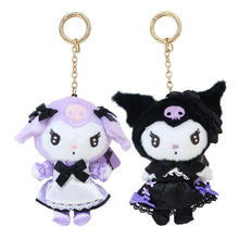 Carica l&#39;immagine nel visualizzatore di Gallery, Japan Sanrio Kuromi Plush Doll Keychain (Premium)
