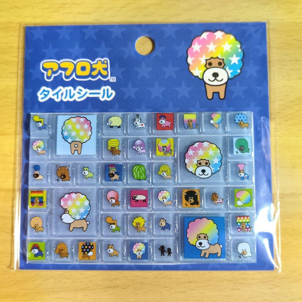 Japan San-X Afro Kan Tile Sticker