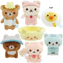 Lade das Bild in den Galerie-Viewer, Japan San-X Rilakkuma Mini Plush Doll Soft Toy (Neko Onsen)
