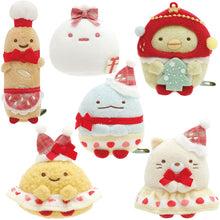 Carica l&#39;immagine nel visualizzatore di Gallery, Japan San-X Sumikko Gurashi Mini Plush Doll Soft Toy (Strawberry Christmas)
