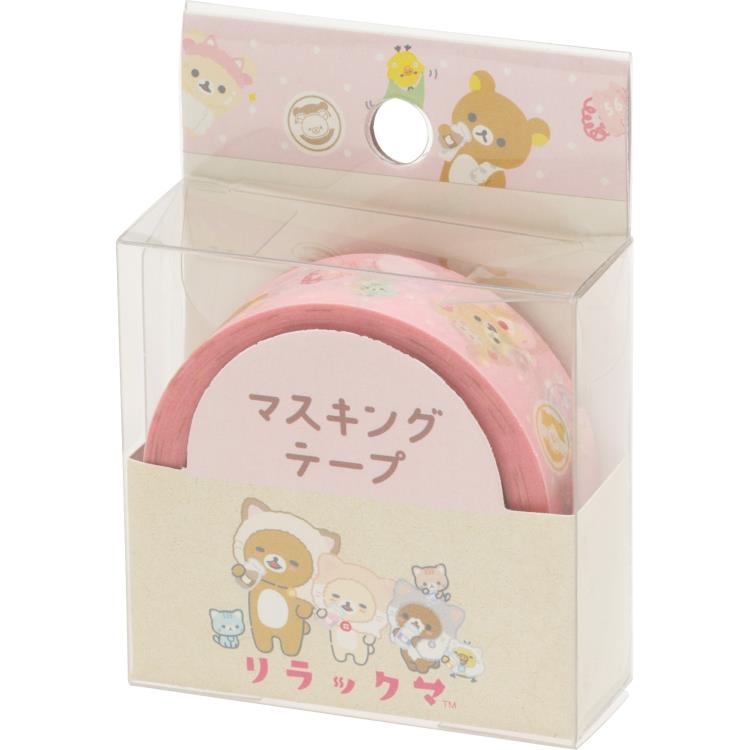 Japan San-X Rilakkuma / Sumikko Gurashi Paper Tape (15mm x 10m)