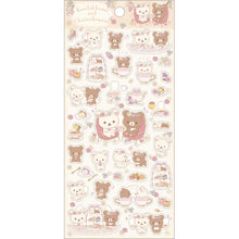 Load image into Gallery viewer, Japan San-X Rilakkuma Sticker Seal (Flower Tea Time)
