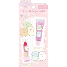 Carica l&#39;immagine nel visualizzatore di Gallery, Japan San-X Sumikko Gurashi Lip Stick &amp; Lip Gloss Set
