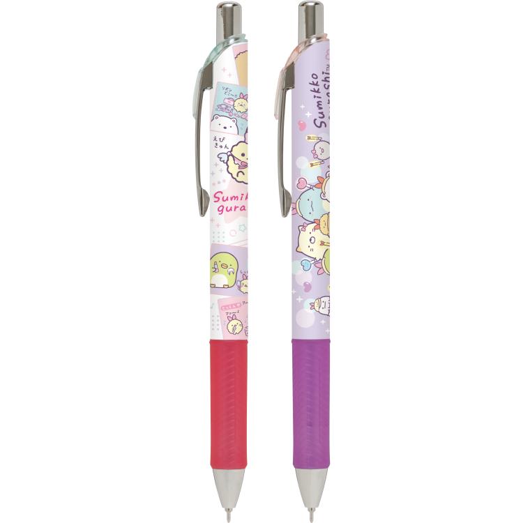 Japan San-X Sumikko Gurashi Energel Ballpoint Pen Set of 2 (Angel Idol)