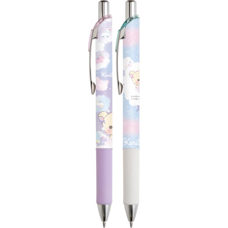 Japan San-X Rilakkuma Energel Mechanical Pencil Set of 2 (Cotton Candy in the Sky)