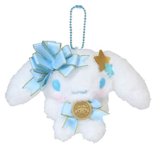 이미지를 갤러리 뷰어에 로드 , Japan Sanrio Cinnamoroll Plush Doll Keychain (Ribbon Flower)
