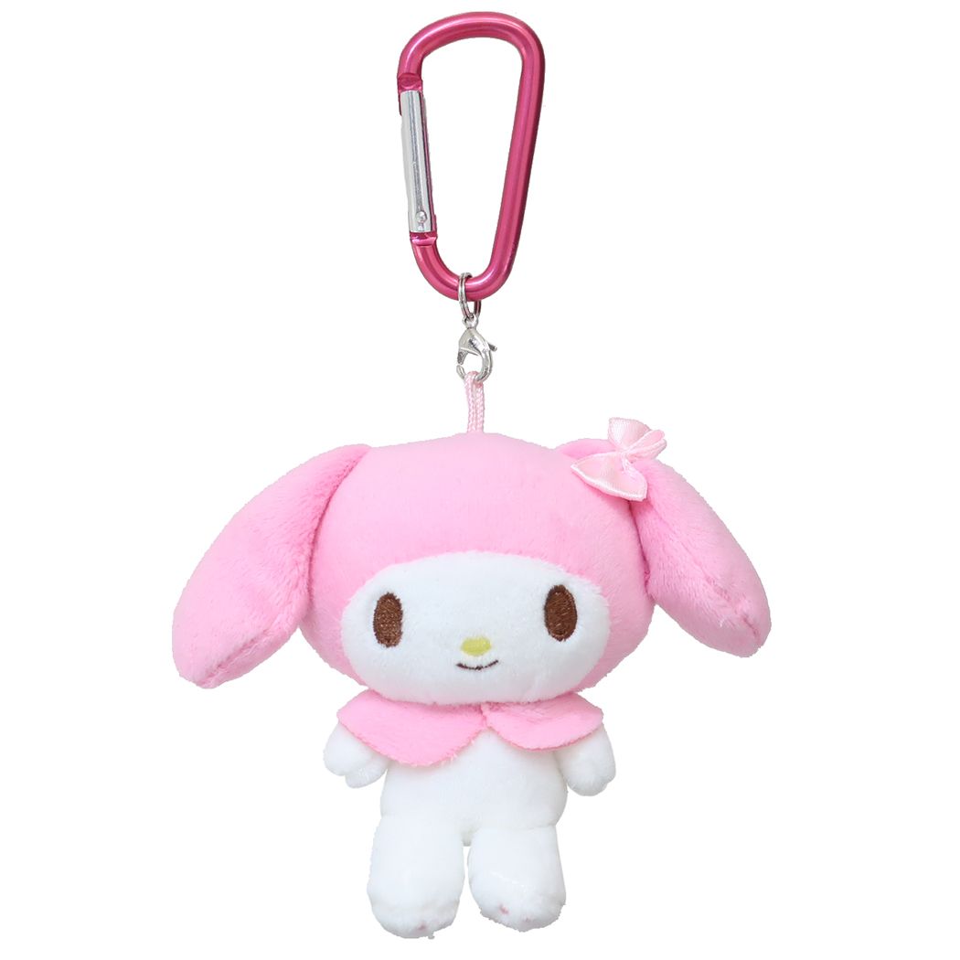 Japan Sanrio Carabiner Plush Doll Keychain