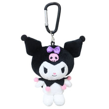 Load image into Gallery viewer, Japan Sanrio Carabiner Plush Doll Keychain
