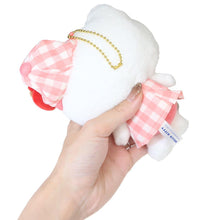 이미지를 갤러리 뷰어에 로드 , Japan Sanrio Plush Doll Keychain (Gingham Cap)
