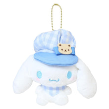 이미지를 갤러리 뷰어에 로드 , Japan Sanrio Plush Doll Keychain (Gingham Cap)
