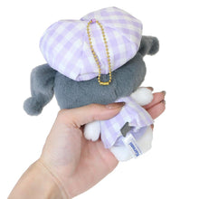 이미지를 갤러리 뷰어에 로드 , Japan Sanrio Plush Doll Keychain (Gingham Cap)
