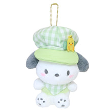 이미지를 갤러리 뷰어에 로드 , Japan Sanrio Plush Doll Keychain (Gingham Cap)
