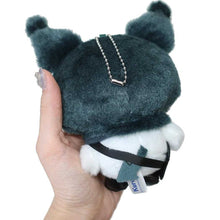 이미지를 갤러리 뷰어에 로드 , Japan Sanrio Kuromi Plush Doll Keychain (French Girly)
