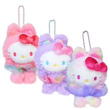 이미지를 갤러리 뷰어에 로드 , Japan Sanrio Hello Kitty Plush Doll Keychain (Grade Bunny)
