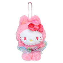 이미지를 갤러리 뷰어에 로드 , Japan Sanrio Hello Kitty Plush Doll Keychain (Grade Bunny)
