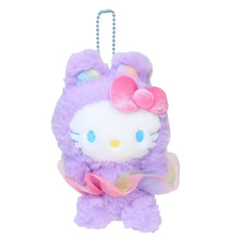 이미지를 갤러리 뷰어에 로드 , Japan Sanrio Hello Kitty Plush Doll Keychain (Grade Bunny)
