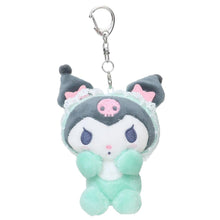 Carica l&#39;immagine nel visualizzatore di Gallery, Japan Sanrio Kuromi Plush Doll Keychain (Colorful Baby)
