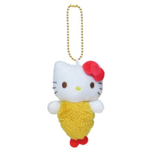 이미지를 갤러리 뷰어에 로드 , Japan Sanrio Plush Doll Keychain (Ebi Tempura)
