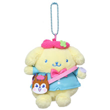 Carica l&#39;immagine nel visualizzatore di Gallery, Japan Sanrio Plush Doll Keychain (Kuppy Ramune)
