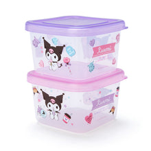 Lade das Bild in den Galerie-Viewer, Japan Sanrio Cinnamoroll / Hello Kitty / My Melody / Kuromi Mini Food Container Set of 2
