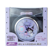 Carica l&#39;immagine nel visualizzatore di Gallery, Japan Sanrio Kuromi / My Melody Alarm Clock (Ear)
