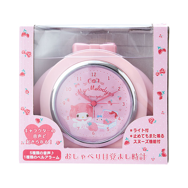 My Melody アラームクロック Japan Sanrio Kuromi / My Melody Alarm Clock (Ear) – Newbie
