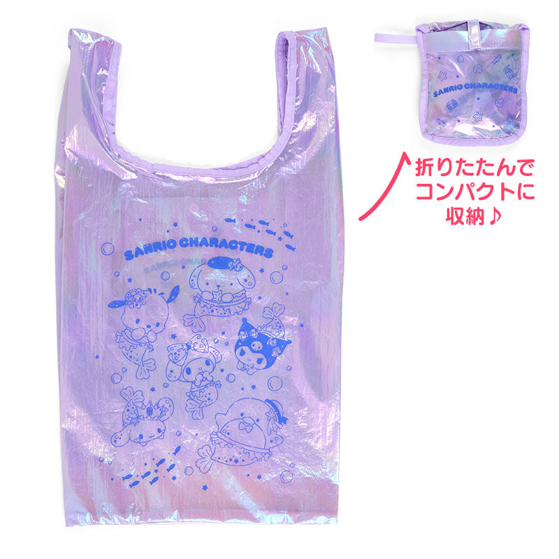 Japan Sanrio Characters Mix Eco Shopping Tote Bag (Mermaid)