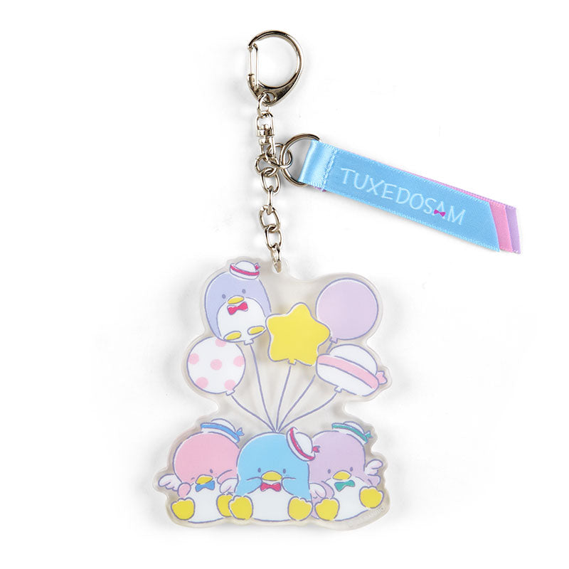 Japan Sanrio Tuxedo Sam Acrylic Keychain (Balloon)