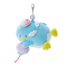 Load image into Gallery viewer, Japan Sanrio Tuxedo Sam Plush Reel Card Holder Pass Case (Balloon)
