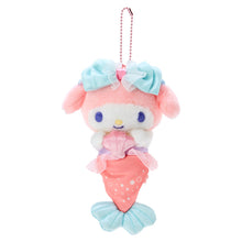 Lade das Bild in den Galerie-Viewer, Japan Sanrio Plush Doll Keychain (Mermaid)
