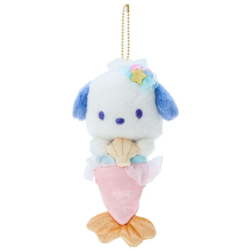 Japan Sanrio Plush Doll Keychain (Mermaid)