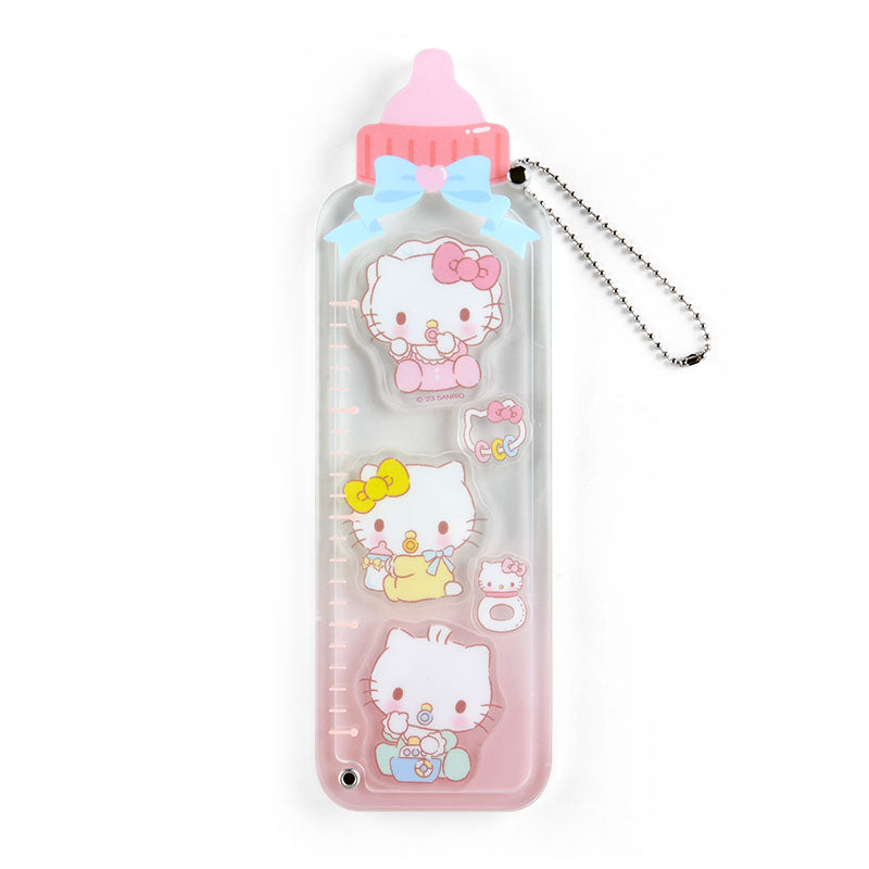 Japan Sanrio Milk Bottle Style Keychain