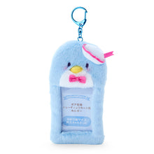 Lade das Bild in den Galerie-Viewer, Japan Sanrio Hello Kitty / My Melody / Sweet Piano / Kuromi / Pompompurin / Cinnamoroll / Pochacco / Hangyodon / Tuxedo Sam / Wish Me Mell Plush Photo Card Holder Pass Case Keychain (Enjoy Idol)
