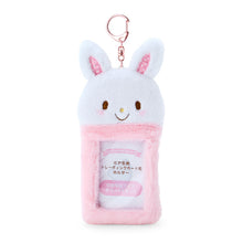 Carregar imagem no visualizador da galeria, Japan Sanrio Hello Kitty / My Melody / Sweet Piano / Kuromi / Pompompurin / Cinnamoroll / Pochacco / Hangyodon / Tuxedo Sam / Wish Me Mell Plush Photo Card Holder Pass Case Keychain (Enjoy Idol)
