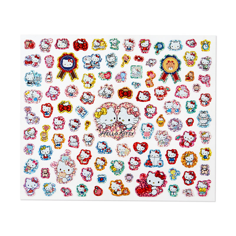 Japan Sanrio Characters Mix / Hello Kitty / Cinnamoroll Sticker Seal (Kira Kira)