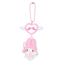 Load image into Gallery viewer, Japan Sanrio Hello Kitty / My Melody / Cinnamoroll / Pompompurin / Kuromi / Pochacco / Coro Coro Kuririn / Tuxedo Sam Mascot Keychain Blind Box (Dreaming Angel)
