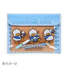 Load image into Gallery viewer, Japan Sanrio Ahiru no Pekkle PVC Clear Pencil Case Stationery Pouch (Our Goods)
